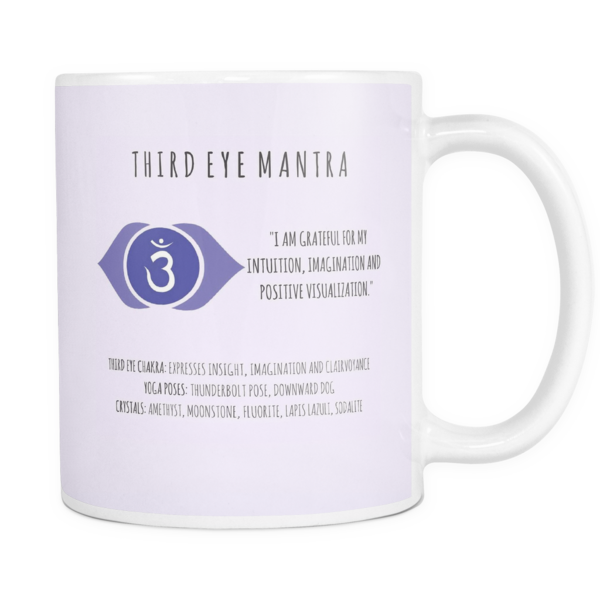 Third Eye Chakra Mug - Coffee Cup (600x600), Png Download