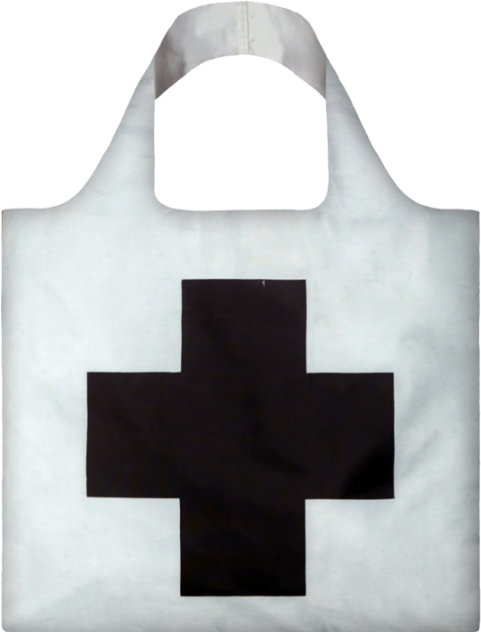 Kazimir Malevich Black Cross - Vitrine Salle De Bain (570x708), Png Download