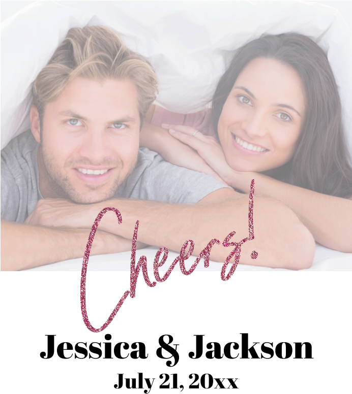 Pink Glitter Cheers - Girl (691x790), Png Download