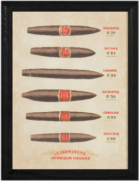 Cigar Wall Art - Wine Bottle (615x697), Png Download