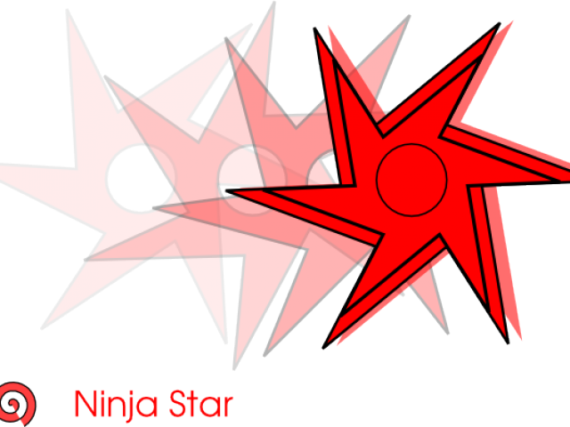 Ninja Star (640x480), Png Download