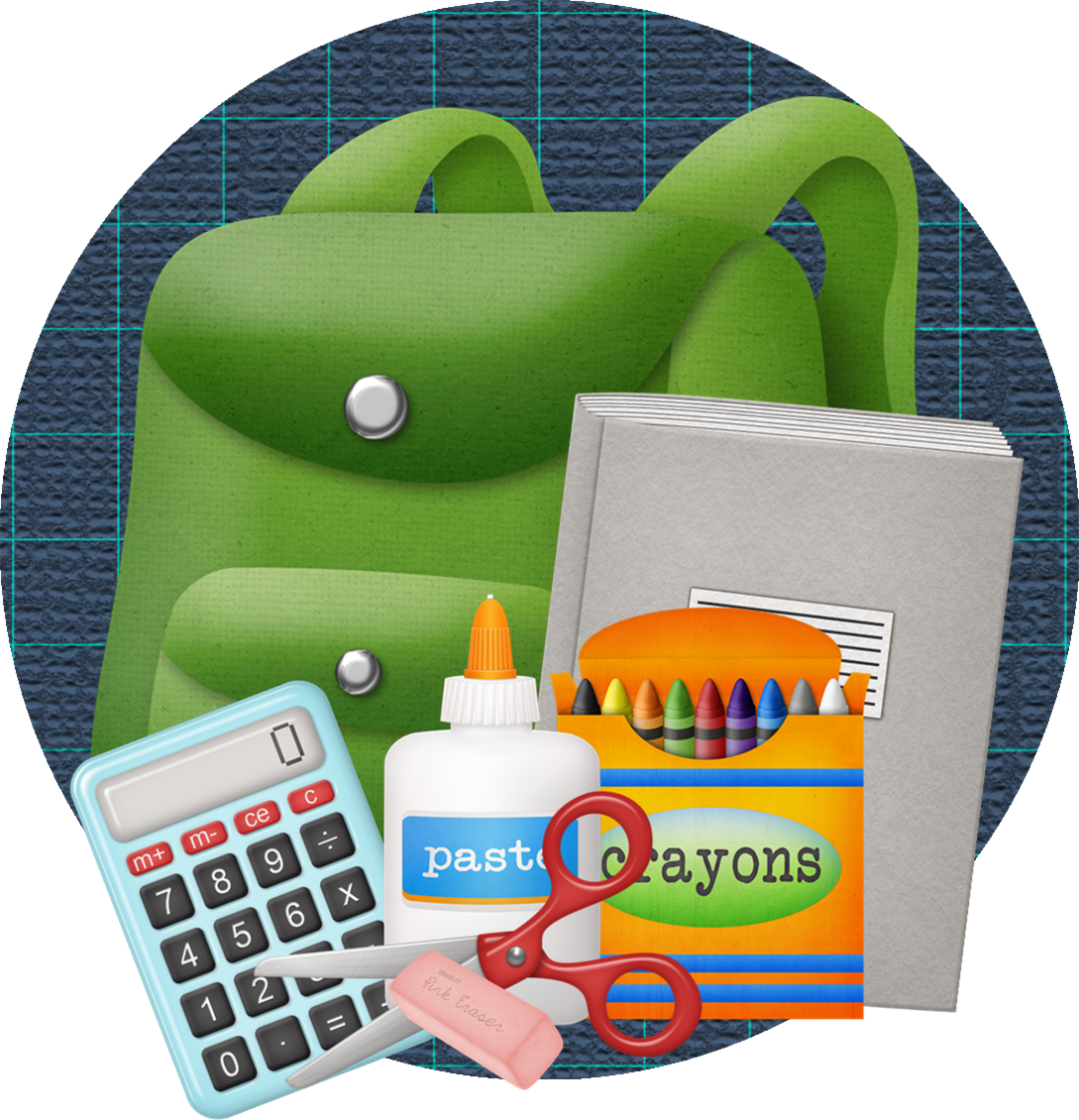 School Supplies Needed - Educational Toy (1089x1130), Png Download