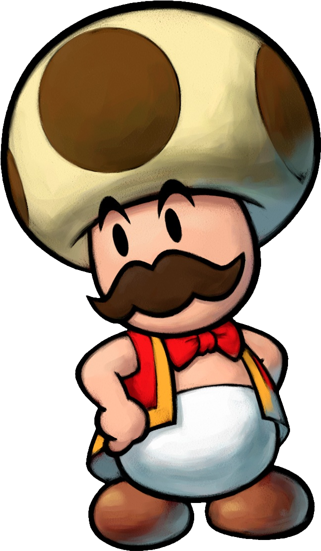 Super Mario Wiki Β - Mario And Luigi Toadsworth (960x1200), Png Download