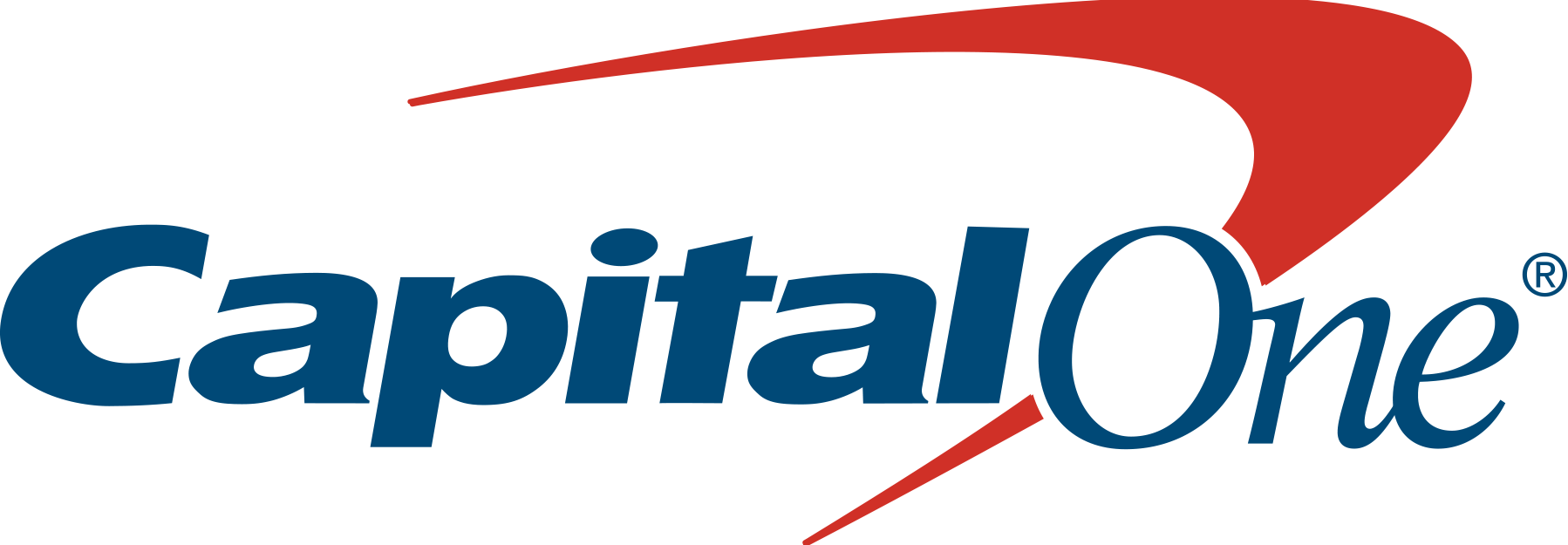 Capital One Logo White Background - Capital One Logo Png (1798x625), Png Download