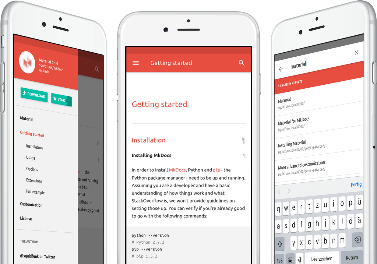 Screen , Display - Material Design Github (1600x900), Png Download