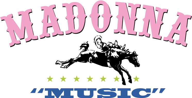 Music - Logo - Madonna Music Logo Png (800x500), Png Download