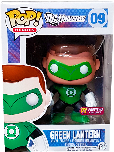 Green Lantern New 52 Px Previews Exclusive Pop Vinyl - Funko Pop American Horror Story Murder House (600x600), Png Download