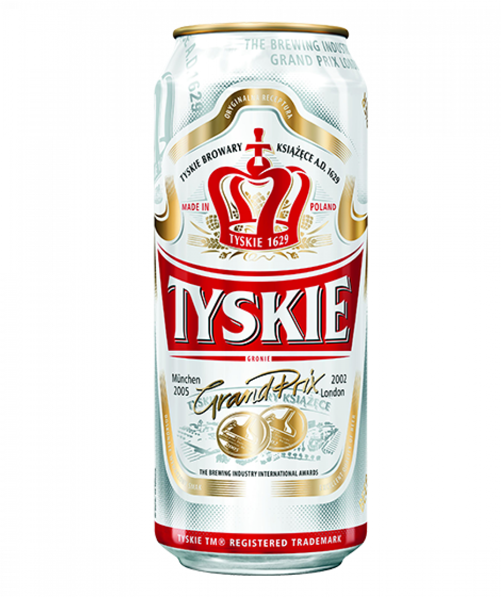 Tyskie 500ml Can - Tyskie Can (1200x1200), Png Download