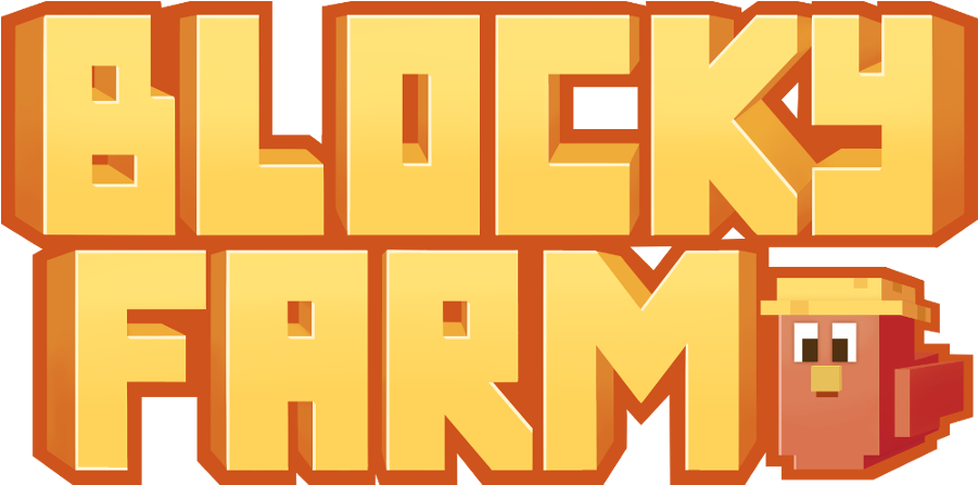 Blocky Farm Logo - Illustration (1000x500), Png Download