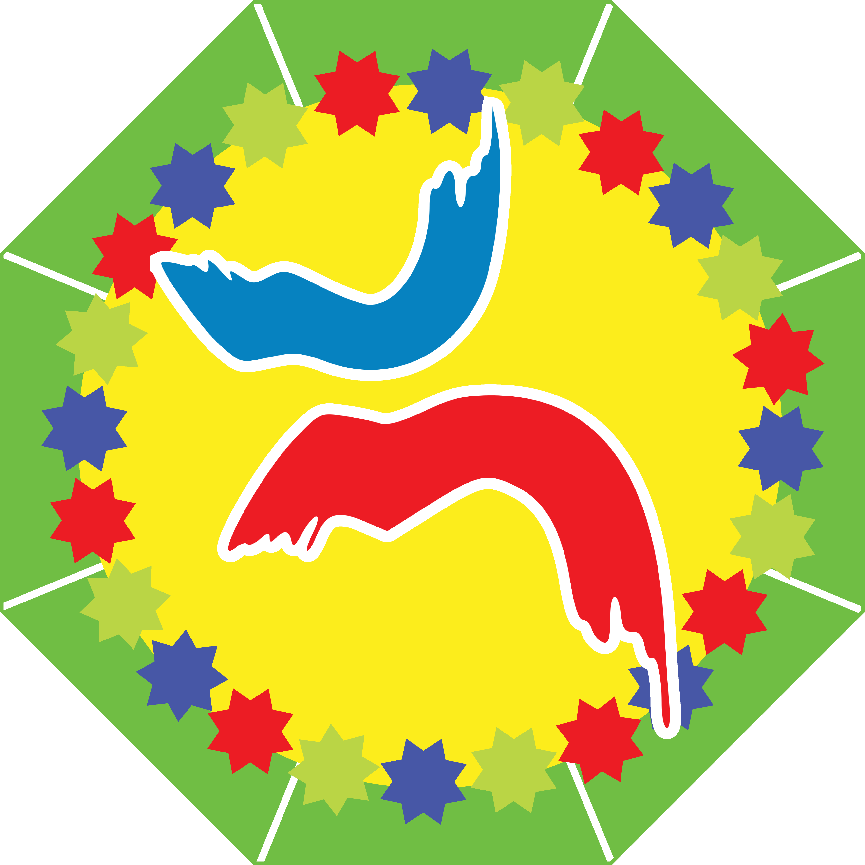 Wikimania 2013 Icon Final - Free 8 Points Powerpoint Graphics (4167x3587), Png Download