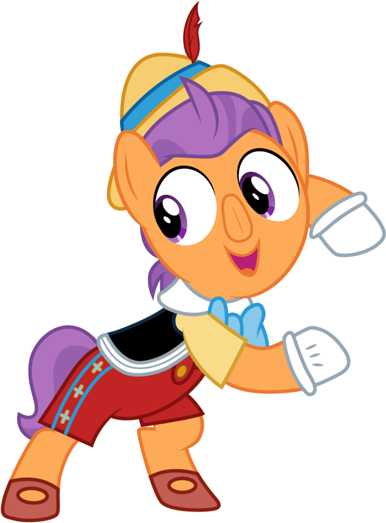 Pinocchio Clipart Disney Cat - My Little Pony Tender Taps Dress (770x1037), Png Download