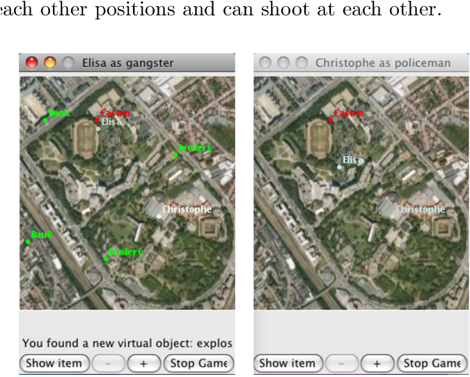 Flikken Gui On The Gangster Device And A Policeman - Map (699x575), Png Download