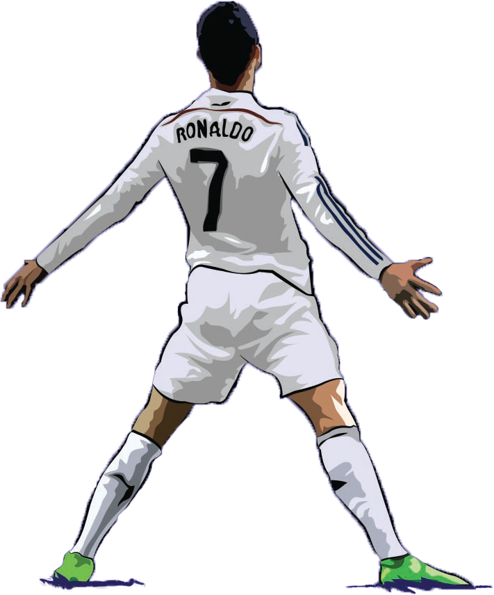 Cristiano Ronaldo - Football (711x856), Png Download