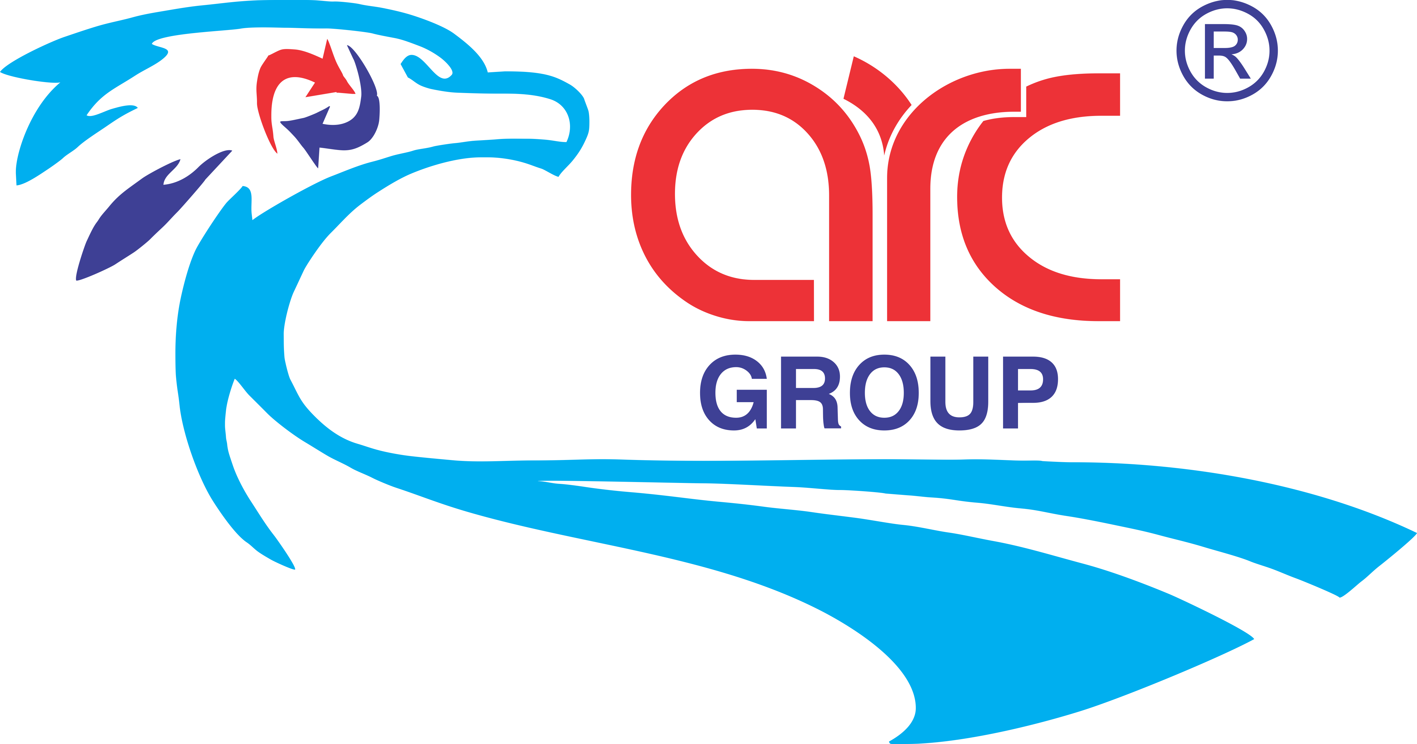 Arc Logo - Graphic Design (4631x2431), Png Download