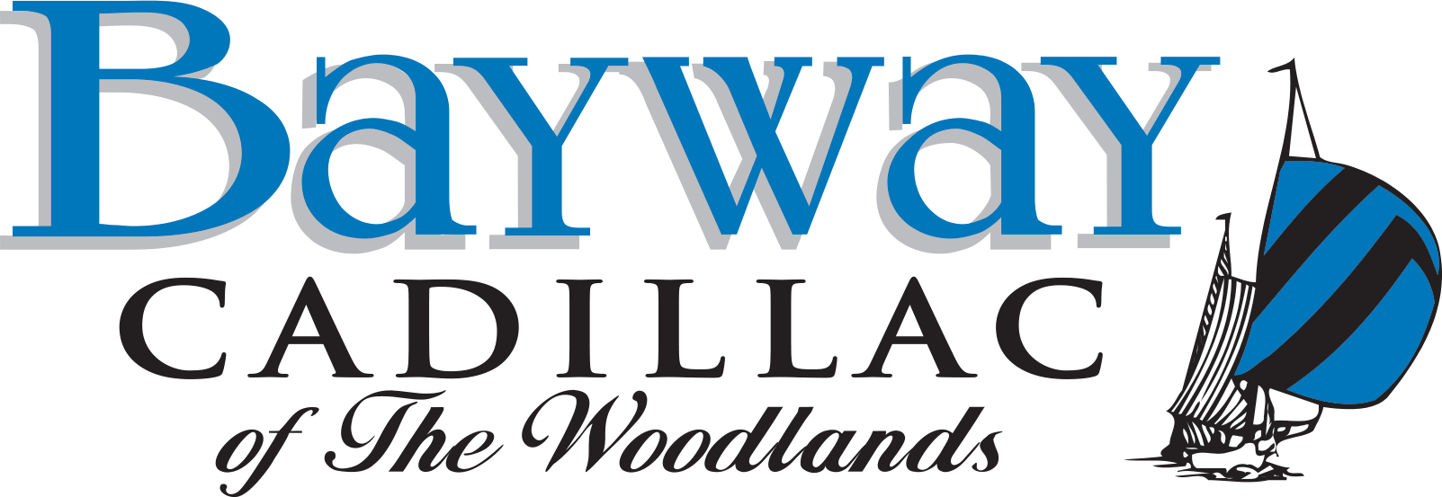 Bayway Cadillac Of The Woodlands (1603x553), Png Download