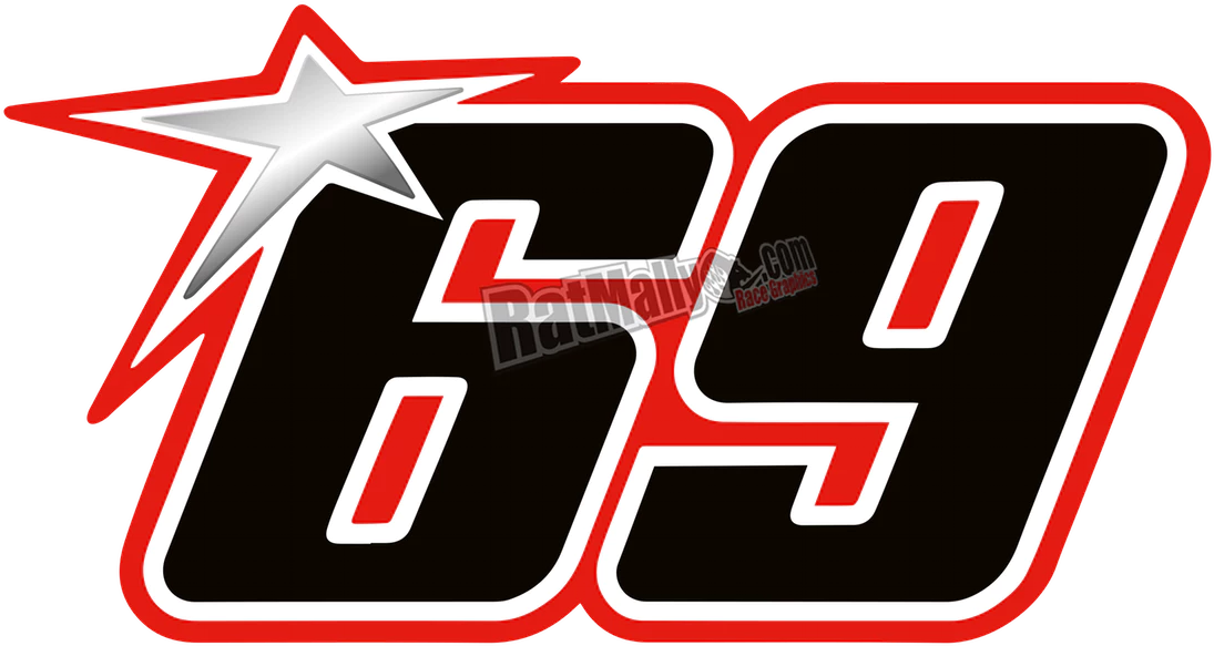 1200 X 1200 2 0 - Nicky Hayden Number 69 (1200x1200), Png Download