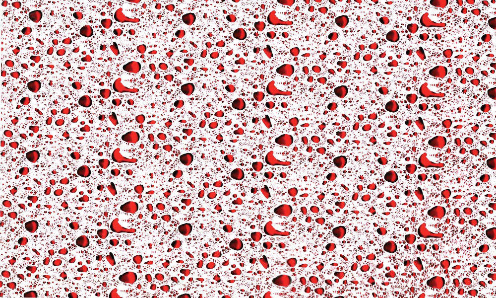 Blood Drops - Dd-968 - Circle (1000x600), Png Download