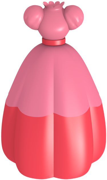 These - Princess Peach Classic Dress (800x800), Png Download