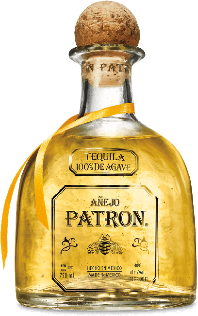 Zoom - Patron Anejo Tequila (650x650), Png Download