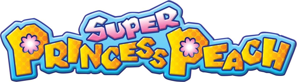 Super Princess Peach (1253x347), Png Download