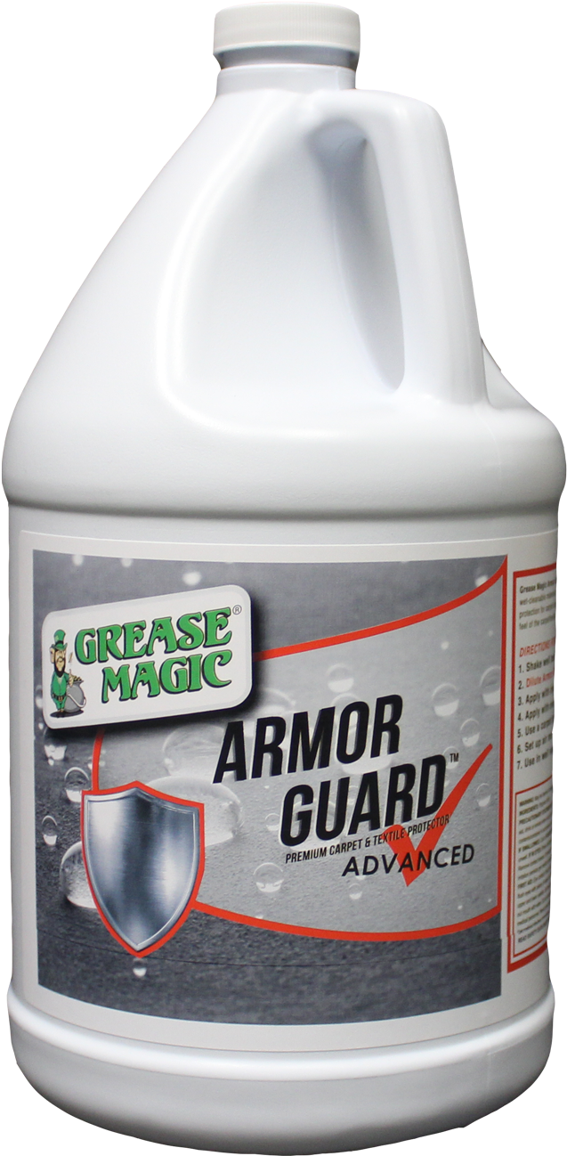 Armor Guard Carpet Cleaner - Plastic (703x1401), Png Download