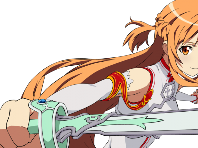 Asuna Clipart Tumblr Transparent - Sao Goku (640x480), Png Download