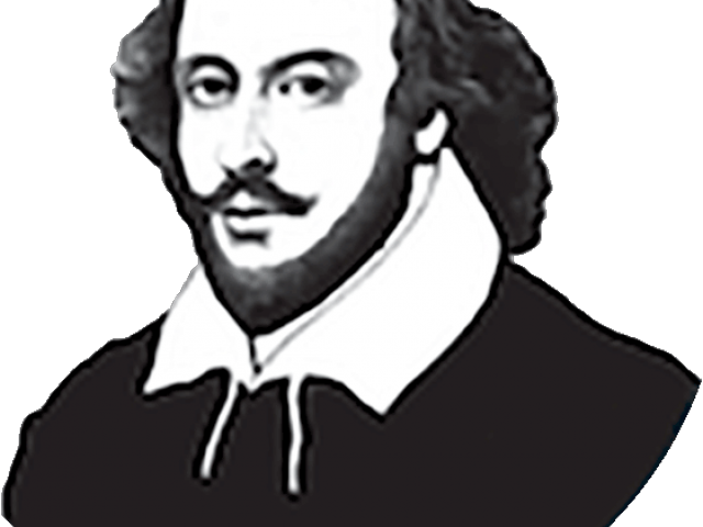 Shakespeare Hamlet Black And White (640x480), Png Download