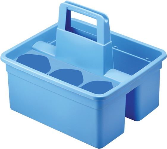 Caddy/ Maid's Carry Caddy With Insert - Canastilla Para Productos De Limpieza (686x600), Png Download