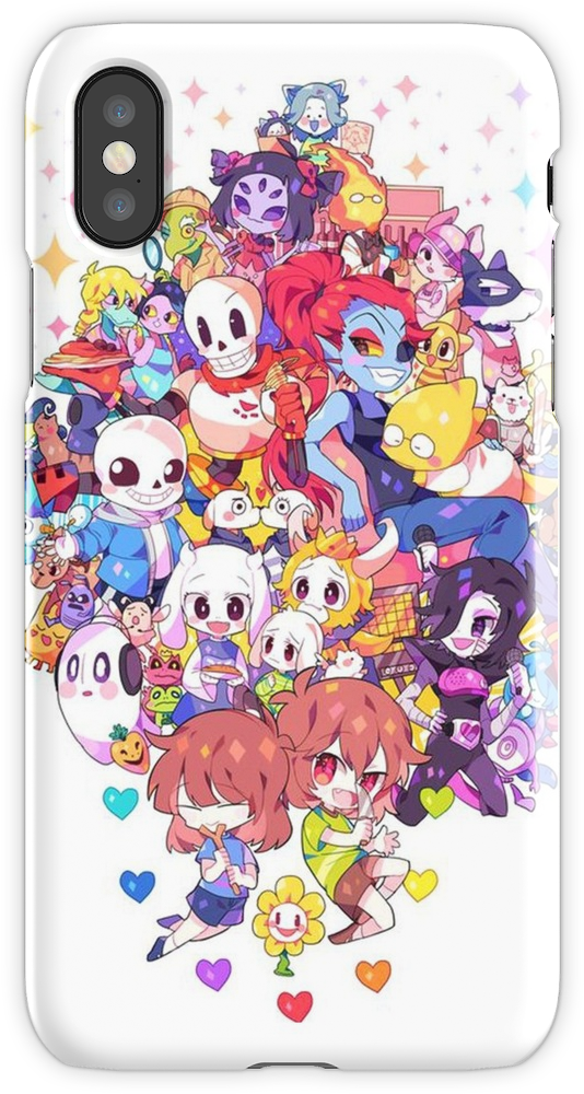 Undertale Heart Iphone X Snap Case - Undertale Wallpaper For Iphone (750x1000), Png Download