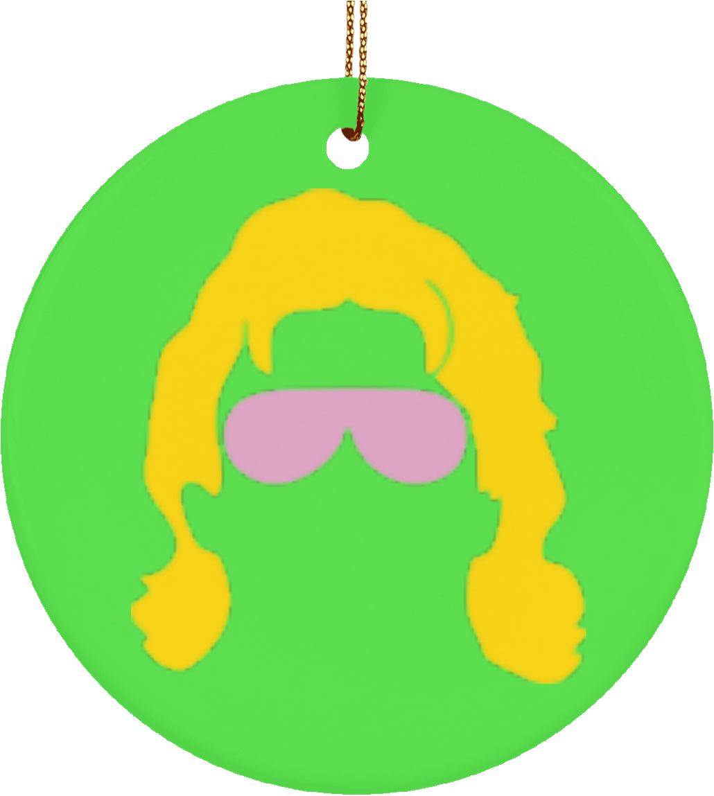 Ric Flair Silhouette Ornament - Santa Claus (1155x1155), Png Download