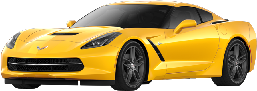 Corvette Racing Yellow Tintcoat - Chevrolet Corvette (900x360), Png Download