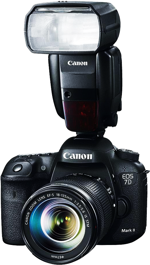 Canon-7d - Canon 5d Mark Ii Speedlite (544x932), Png Download