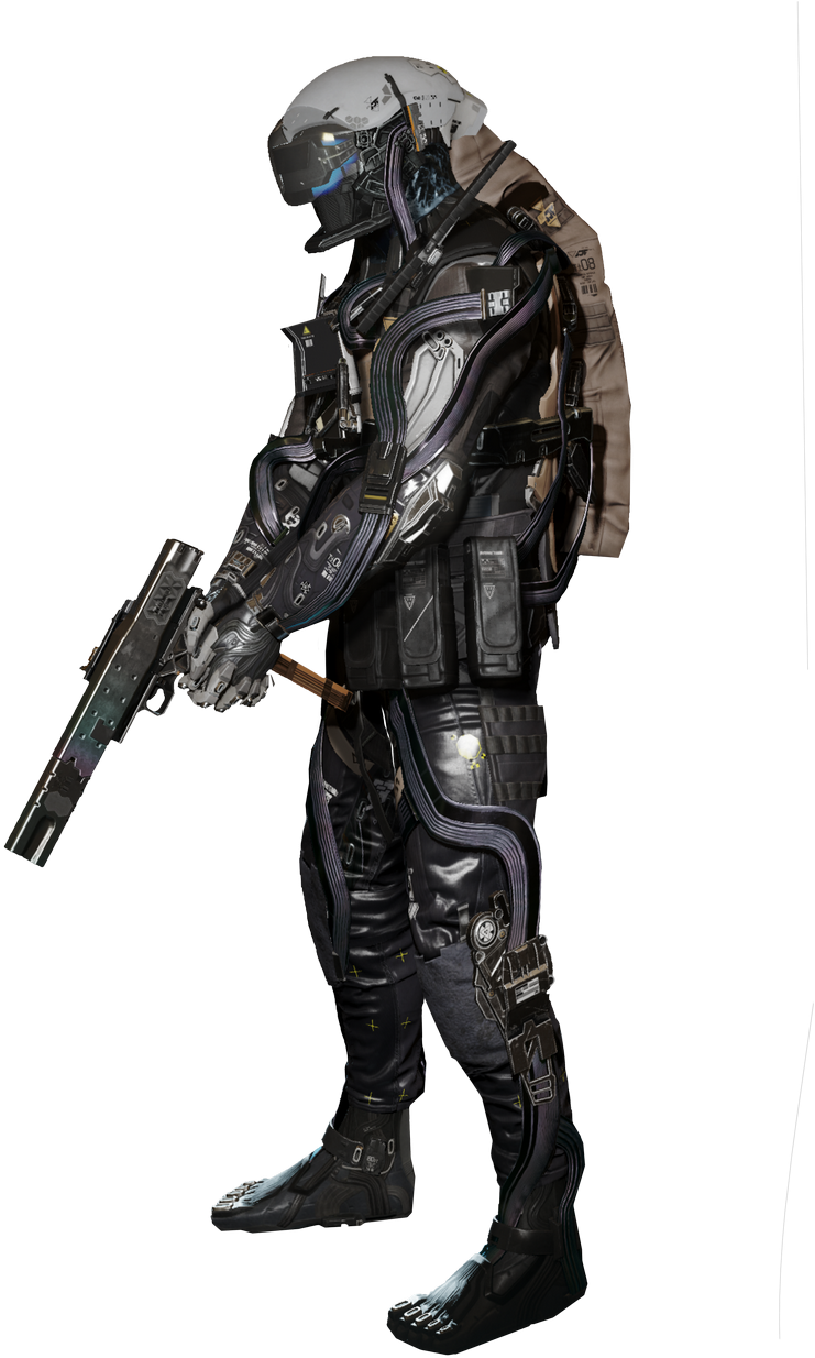 Впечатления От Мультиплеера Call Of Duty - Infinite Warfare Rigs (800x1422), Png Download