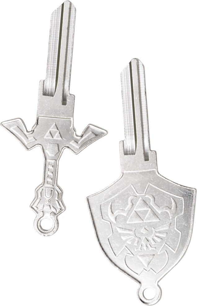 The Hero's Sword And Shield Taught Us That Anyone Can - Hero Sword Key (683x1024), Png Download
