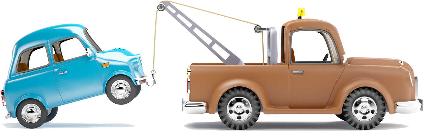 Tow Truck - Car Donation (1458x500), Png Download