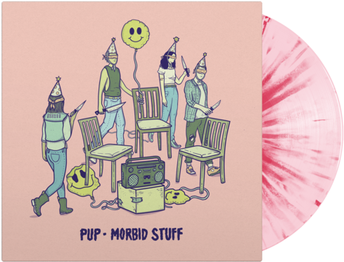 Morbid Stuff 12" Vinyl Lp Preorder - Pup Free At Last (590x590), Png Download
