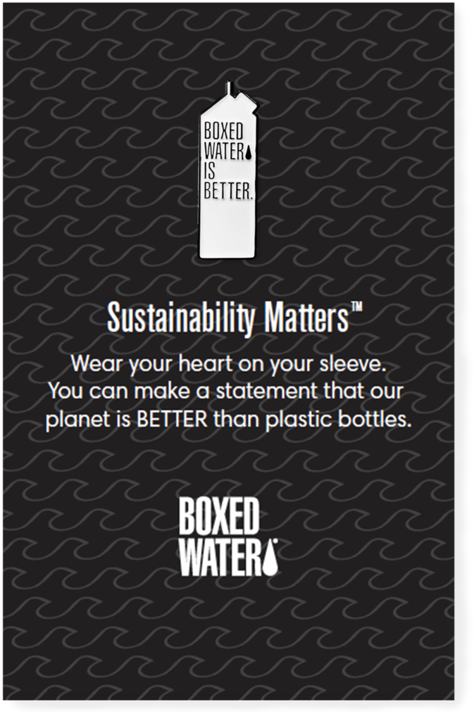 Enamel Pins Boxed Water Is Better - Boxed Water (1024x1024), Png Download
