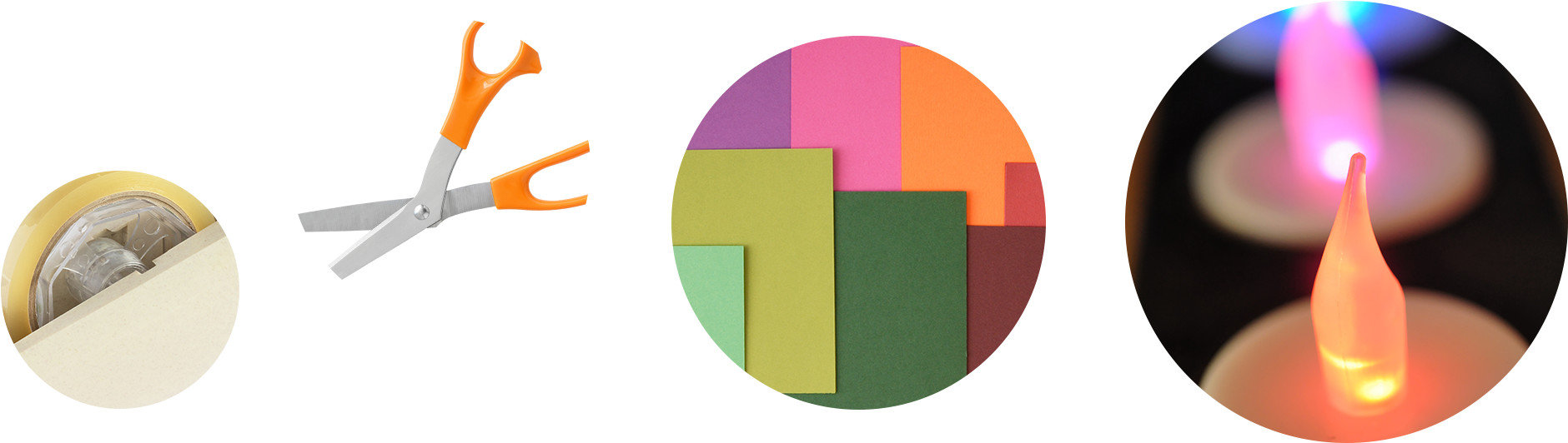 1 Piece Of Paper, - Circle (1920x563), Png Download