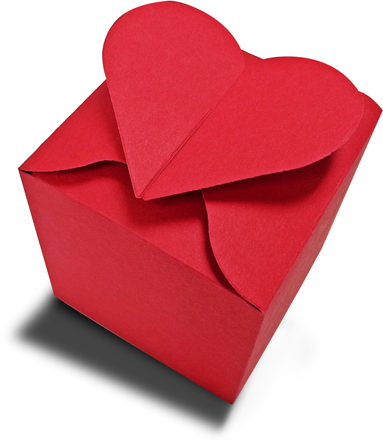 Heart Box Png Image - Origamis Para San Valentin (1953x2087), Png Download