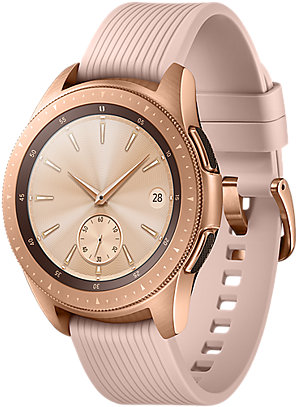 Photo Gallery - Galaxy Watch 42mm Rose Gold (650x498), Png Download