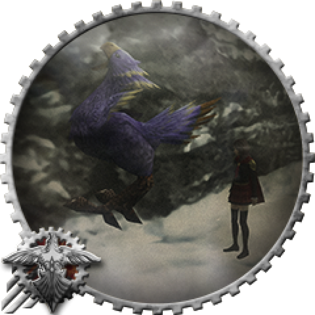 The Chocobo Whisperer - Raven (1080x1080), Png Download