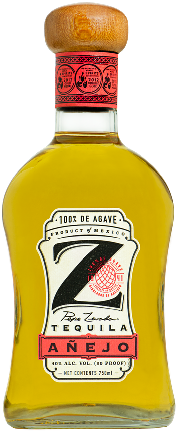 Anejo Ztequila Front - Z Tequila (800x1003), Png Download
