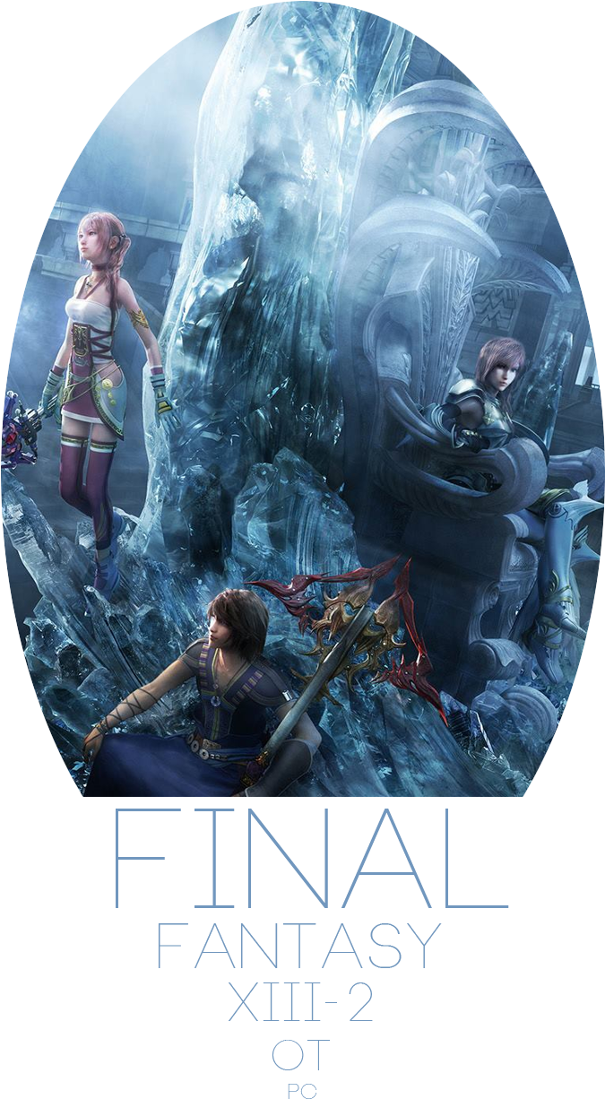 Final Fantasy Xiii-2 Pc - Final Fantasy Xiii 2 (1000x1300), Png Download
