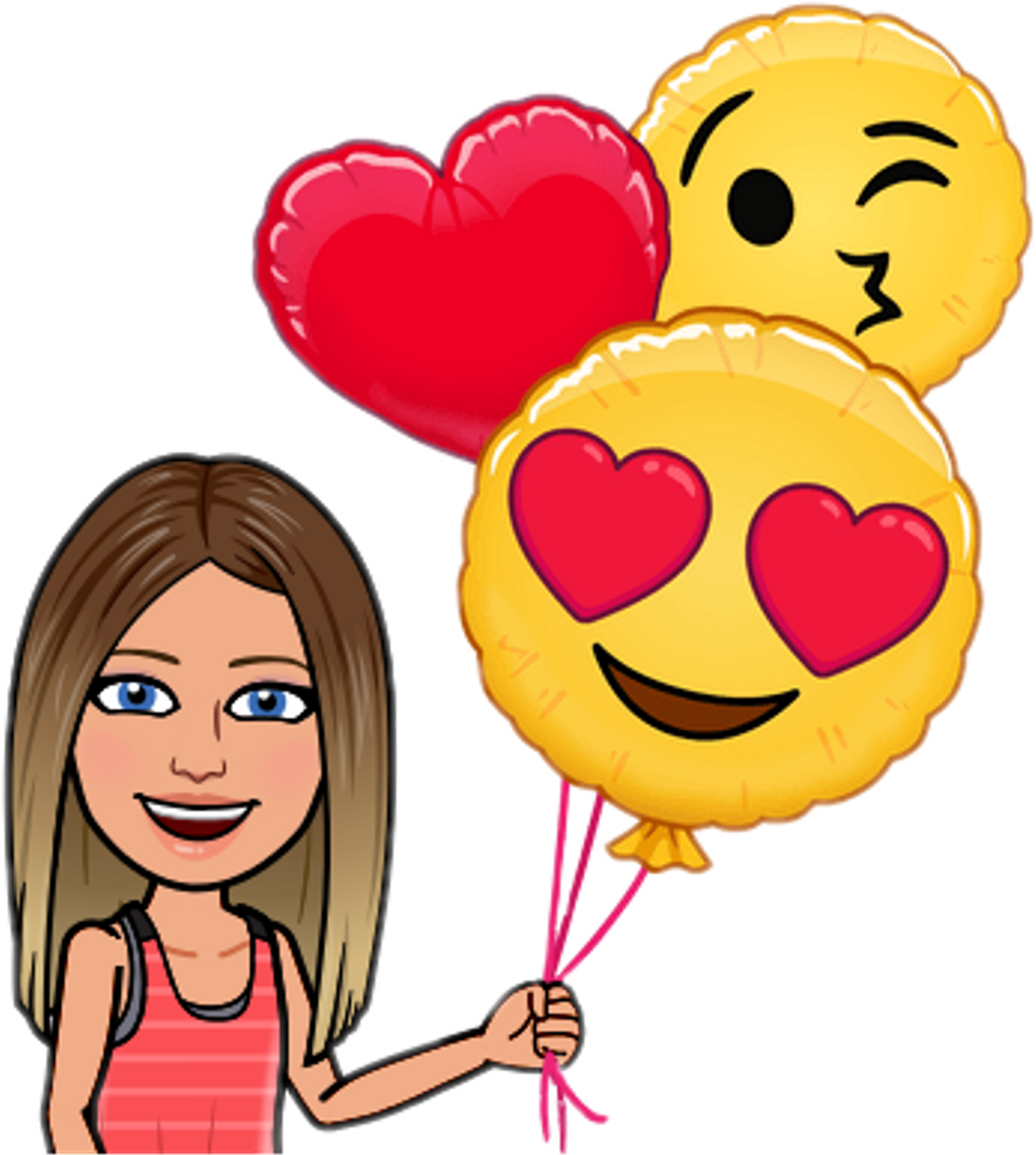 #snapchat #bitmoji #love #emoji #iphone #iphoneemoji - Bitmoji Love (1024x1142), Png Download