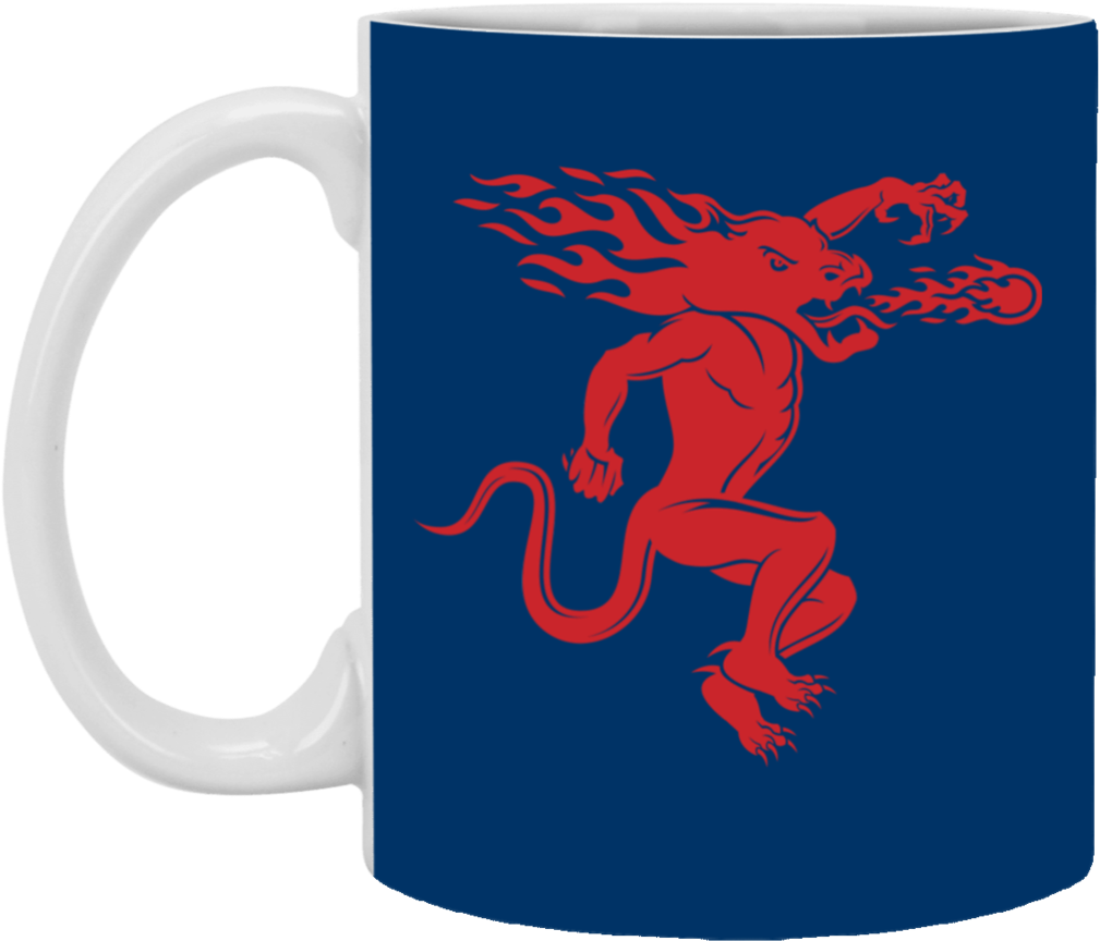 Fireball Whisky Logo Mug Cup Premium Gift - Fireball Cinnamon Whisky (1024x1024), Png Download