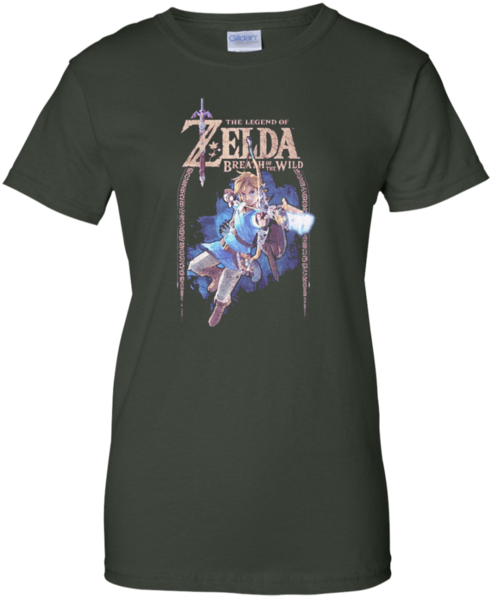 Nintendo Legend Of Zelda Breath Of The Wild Arch G200l - T-shirt (600x600), Png Download