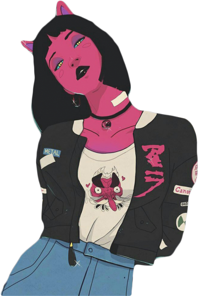 #girl #freetoedit #girls #anime #animegirl #animegirls - Ca Chou Art (1024x1277), Png Download