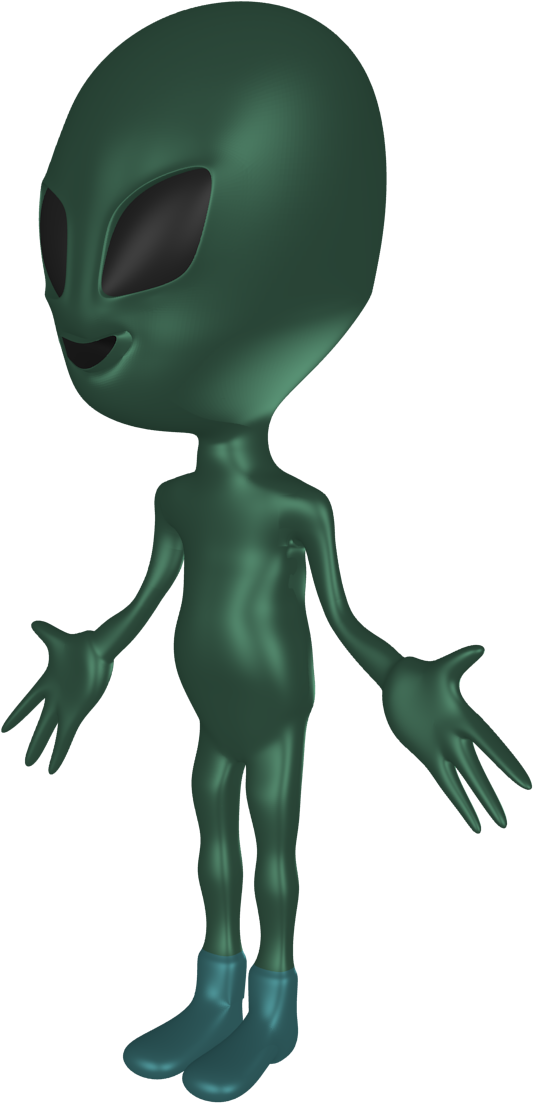 Alien V1 - Illustration (1500x1500), Png Download