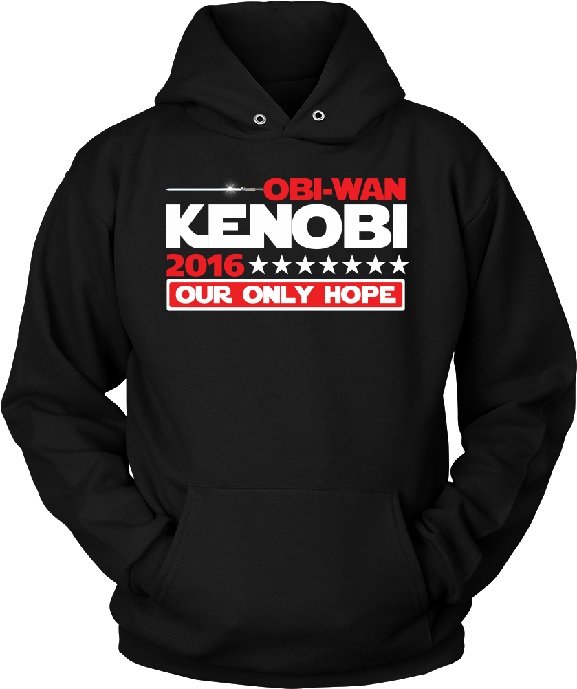 Help Us, Obi-wan Election 2016 Hoodie - Oasis Hoodie (1000x1000), Png Download
