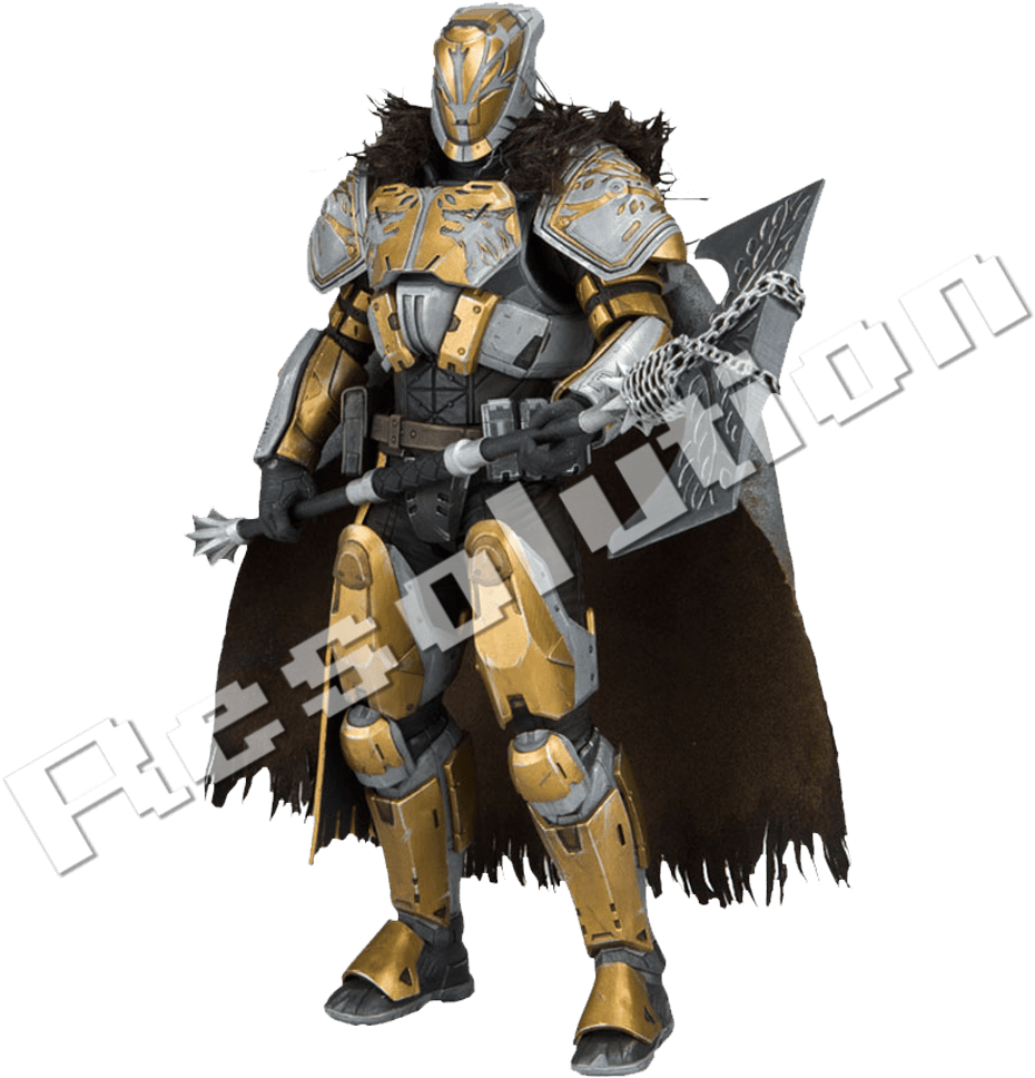 Destiny Lord Saladin - Best Action Figure (1000x1000), Png Download